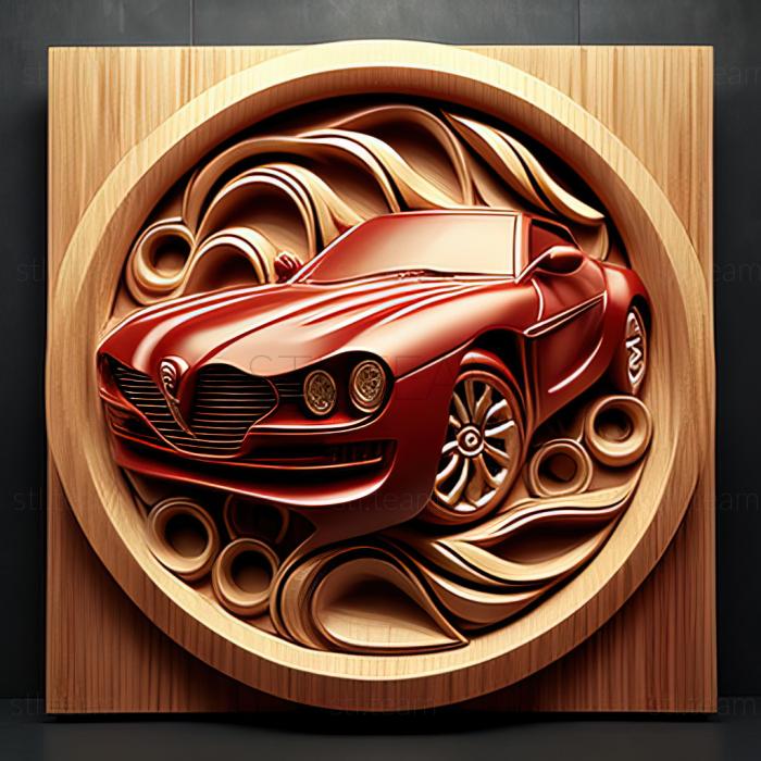 3D model Alfa Romeo SZ (STL)